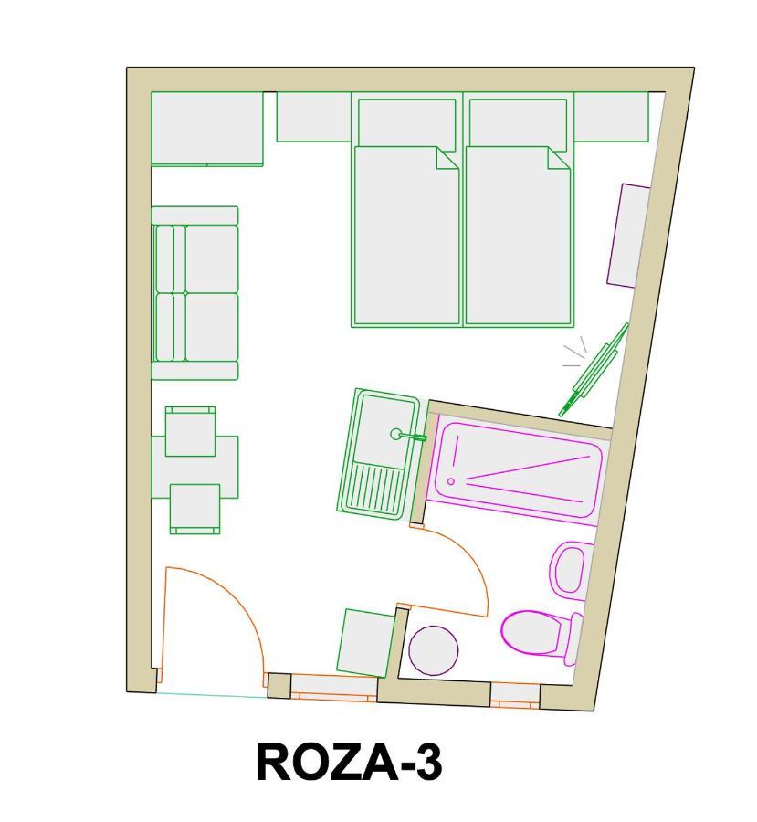 וודיצה Apartments M&R Spadina מראה חיצוני תמונה