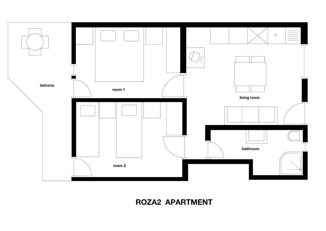 וודיצה Apartments M&R Spadina מראה חיצוני תמונה